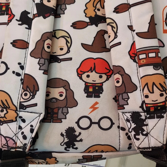 Harry Potter Laptop Backpack Chibi Characters Art Sublimated Bag - Picture 10 of 13